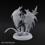 Spellflame Overhead, Staff Planted Dragonborn Fire Mage