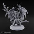 Spellflame Overhead, Staff Planted Dragonborn Fire Mage