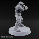 Scorched-Earth Policy Human Raider Gunners — A · Battle Shotgun & Auto Pistol