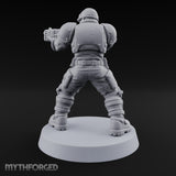 Scorched-Earth Policy Human Raider Gunner A
