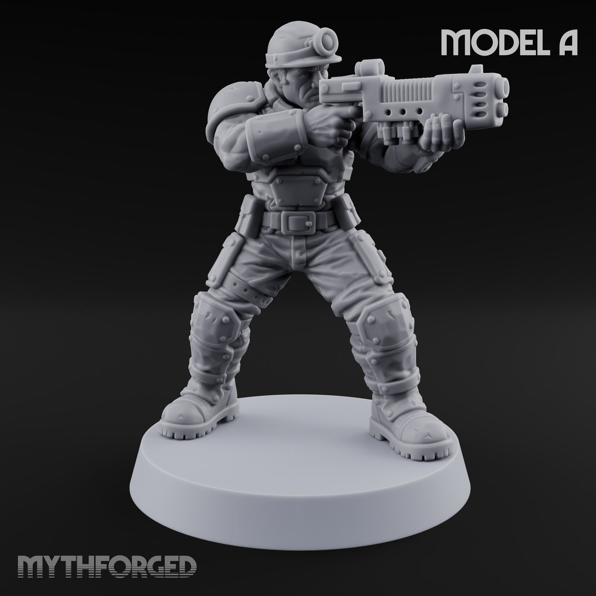 Scorched-Earth Policy Human Raider Gunner A