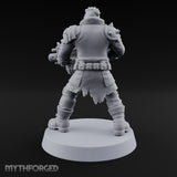 Scorched-Earth Policy Human Raider Gunner B