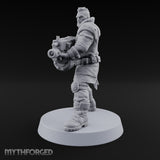 Scorched-Earth Policy Human Raider Gunner B