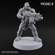Scorched-Earth Policy Human Raider Gunner B