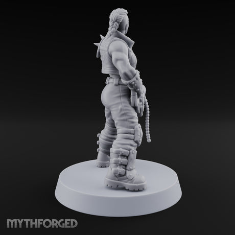 Scorched-Earth Policy Human Raider Gunners — C · Battle Shotgun & Auto Pistol