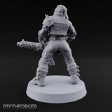 Scorched-Earth Policy Human Raider Gunner C
