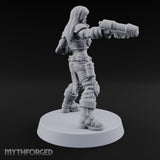 Scorched-Earth Policy Human Raider Gunners — D · Plasma Pistol & Combat Knife