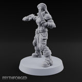 Scorched-Earth Policy Human Raider Gunner D — Plasma Pistol & Combat Knife