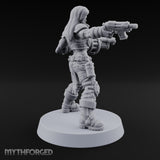 Scorched-Earth Policy Human Raider Gunners — D · Rocket Pistol & Grenade Launcher