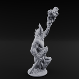 Smoke Belching Demon Firespitter Miniature for Dungeons and Dragons, Pathfinder or other TTRPGs