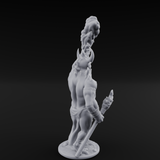 Smoke Belching Demon Firespitter Miniature for Dungeons and Dragons, Pathfinder or other TTRPGs