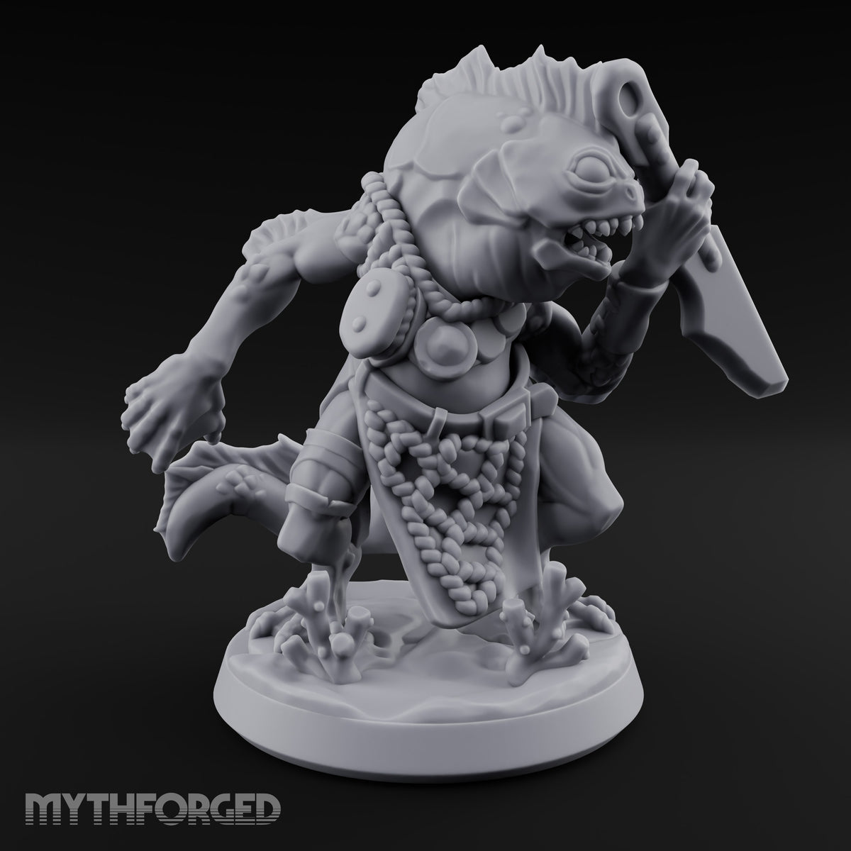 Nobody Asked the Fish Fisher Miniature A — Short Sword