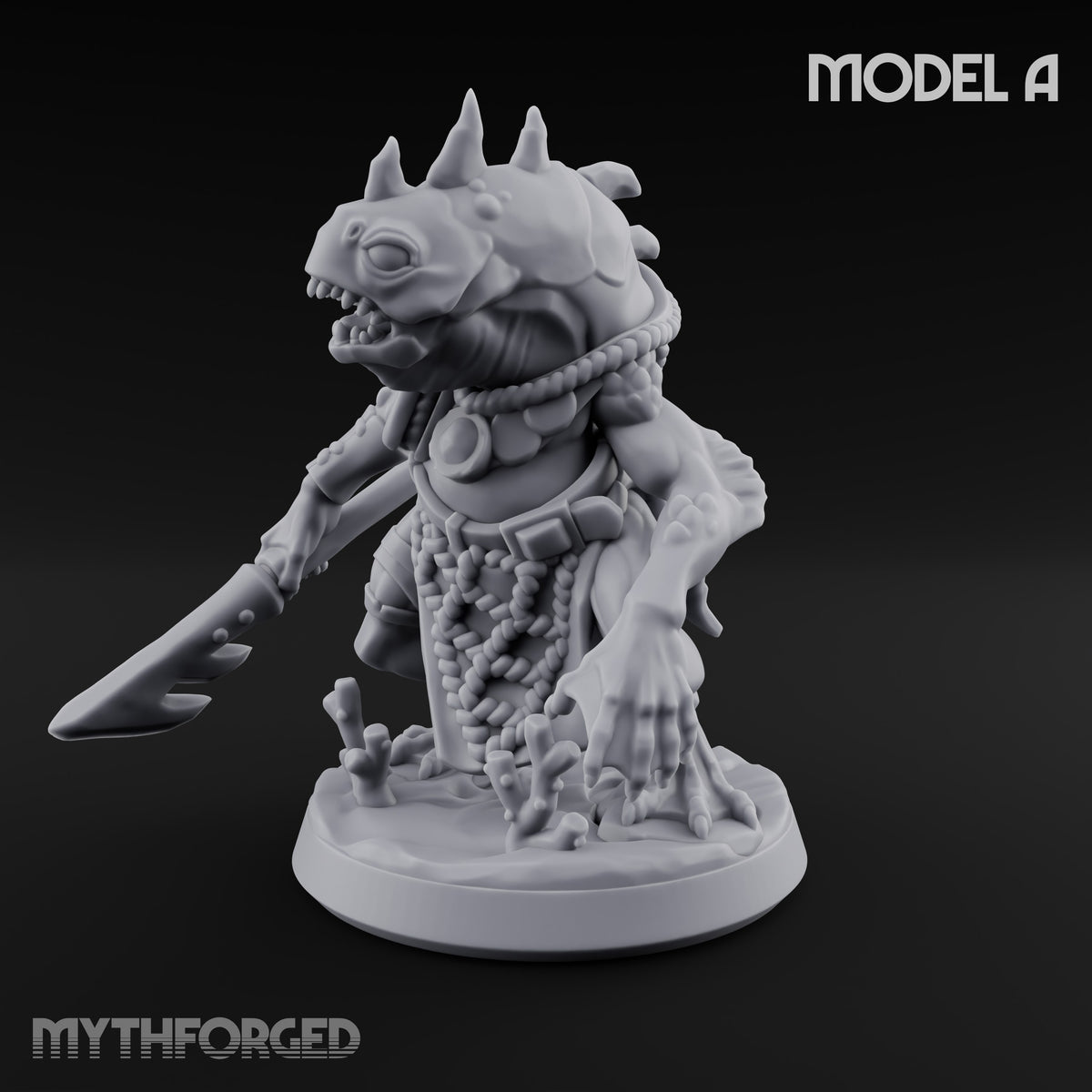 Nobody Asked the Fish Fisher Miniature A — Spike Arm