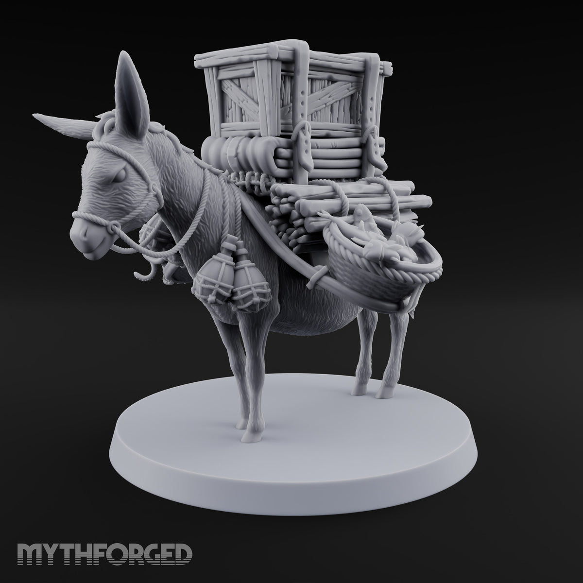 Fresh Catch Fish Vendor Market Miniature B