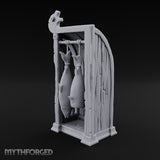 Gutted by Noon, Gone by Dusk Wooden Fish Seller Market Piece C