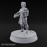 Fresh Catch Fish Vendor Market Miniature A