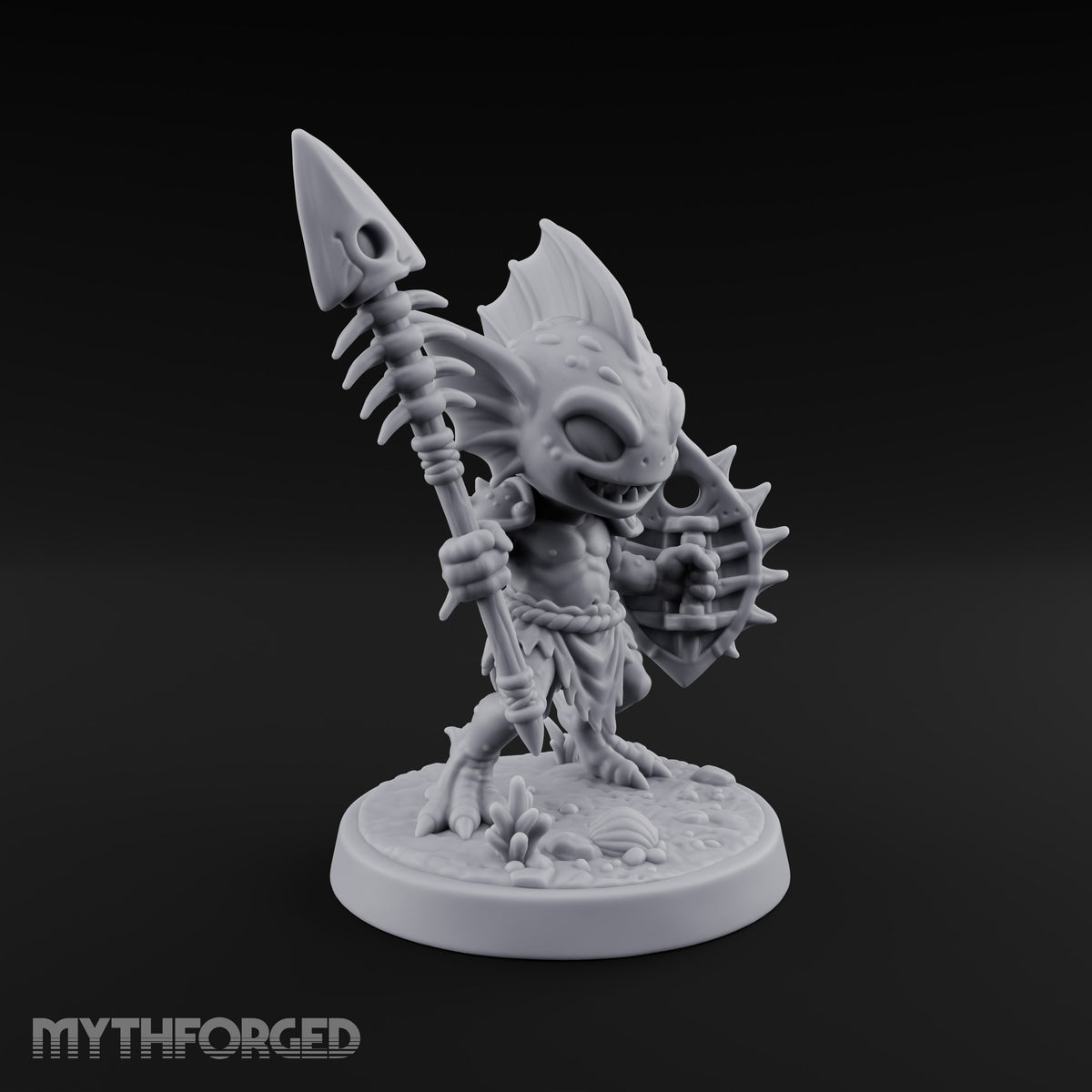 The Catch Fought Back Kuo-toa Fishbone Warrior