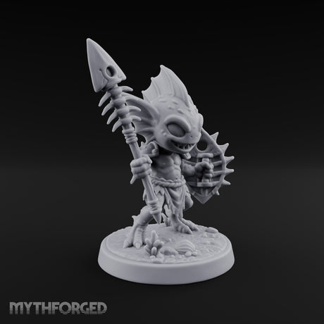 The Catch Fought Back Kuo-toa Fishbone Warrior