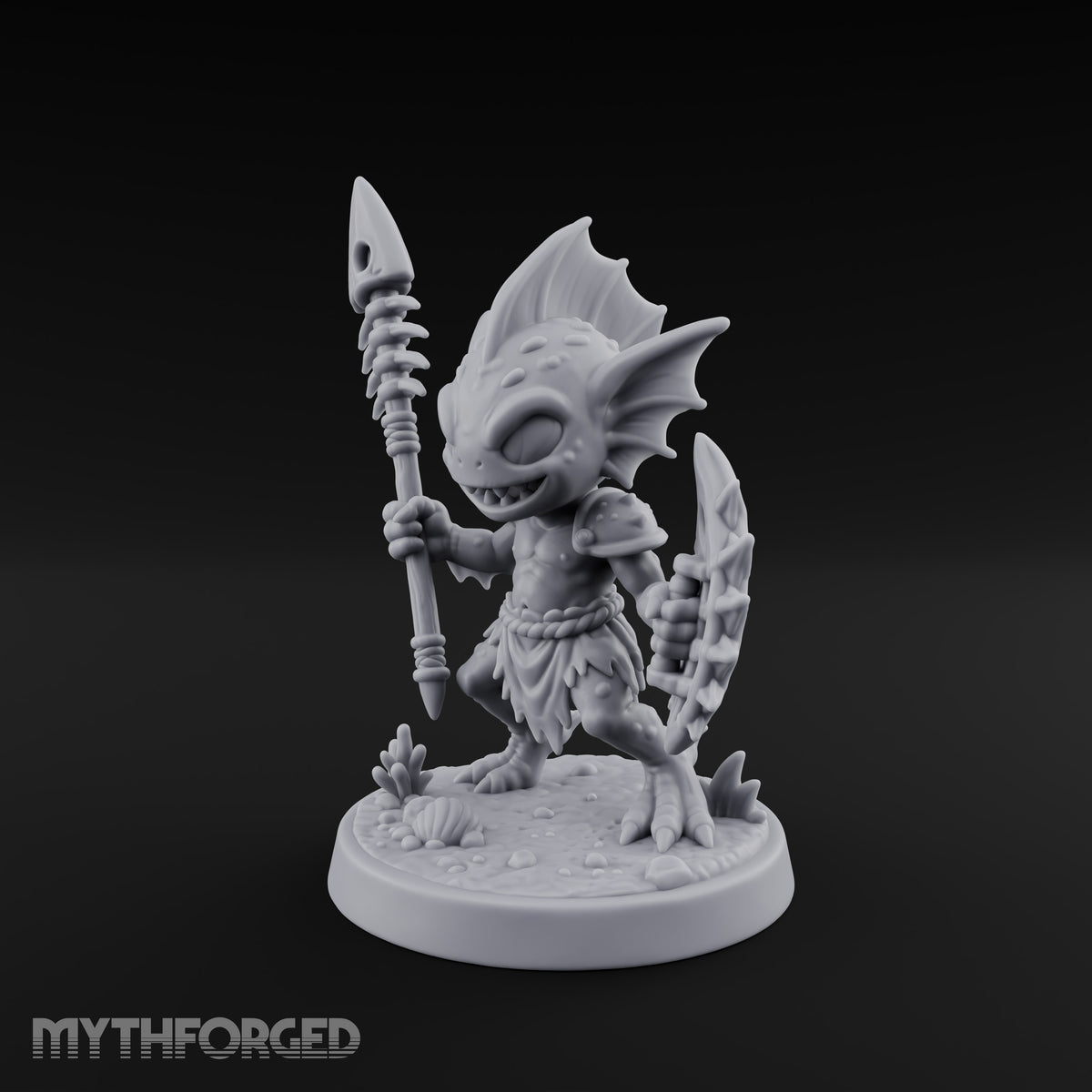 The Catch Fought Back Kuo-toa Fishbone Warrior