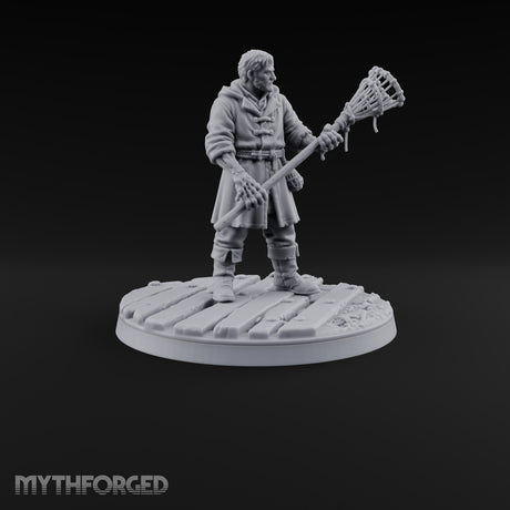 Succumbing to the Change Human Mutant A Miniature for Dungeons and Dragons, Pathfinder or other TTRPGs