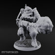 Fist Cocked Gun Levelling Automaton Heavy Trooper Miniature for Dungeons and Dragons, Pathfinder or other TTRPGs