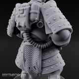 Fist Cocked Gun Levelling Automaton Heavy Trooper Miniature for Dungeons and Dragons, Pathfinder or other TTRPGs