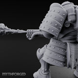 Fist Cocked Gun Levelling Automaton Heavy Trooper Miniature for Dungeons and Dragons, Pathfinder or other TTRPGs