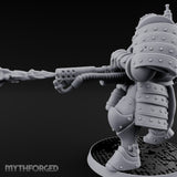 Fist Cocked Gun Levelling Automaton Heavy Trooper Miniature for Dungeons and Dragons, Pathfinder or other TTRPGs