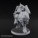 Fist Cocked Gun Levelling Automaton Heavy Trooper Miniature for Dungeons and Dragons, Pathfinder or other TTRPGs
