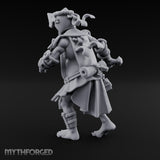Flail Swinging Lurching Giant Warrior Miniature for Dungeons and Dragons, Pathfinder or other TTRPGs