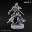Flame Conjuring, Rippling Robes Human Sorcerer B Miniature for Dungeons and Dragons, Pathfinder or other TTRPGs