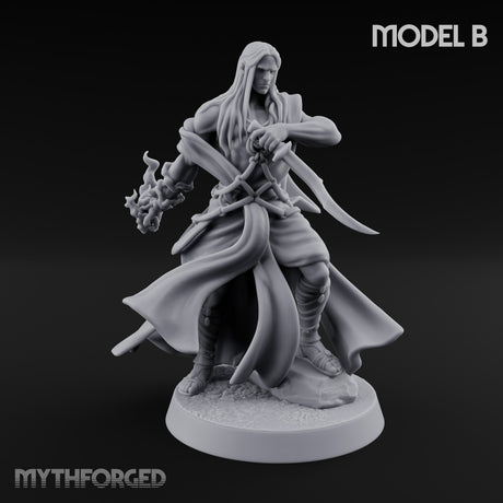 Flame Conjuring, Rippling Robes Human Sorcerer B gallery 9