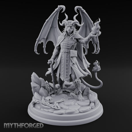Flame Tailed Hand Raised Demon Sorcerer gallery 1