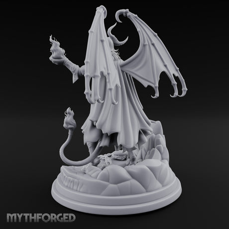 Flame Tailed Hand Raised Demon Sorcerer gallery 11