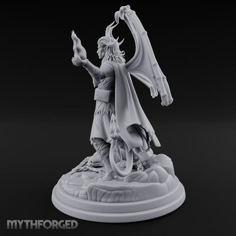 Flame Tailed Hand Raised Demon Sorcerer gallery 13