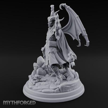 Flame Tailed Hand Raised Demon Sorcerer gallery 16
