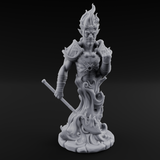 Smoldering With Contempt Efreeti Warlock Miniature for Dungeons and Dragons, Pathfinder or other TTRPGs