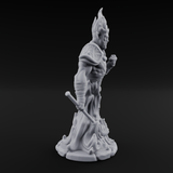 Smoldering With Contempt Efreeti Warlock Miniature for Dungeons and Dragons, Pathfinder or other TTRPGs
