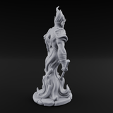 Smoldering With Contempt Efreeti Warlock Miniature for Dungeons and Dragons, Pathfinder or other TTRPGs