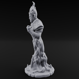 Smoldering With Contempt Efreeti Warlock Miniature for Dungeons and Dragons, Pathfinder or other TTRPGs