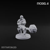 Flamer Rifle Advancing Shogunate Yeoman A gallery 1