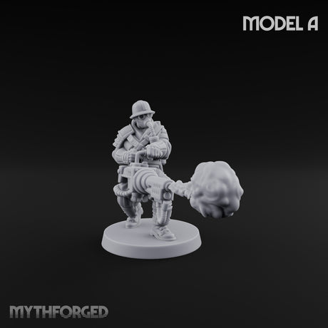Flamer Rifle Advancing Shogunate Yeoman A gallery 1