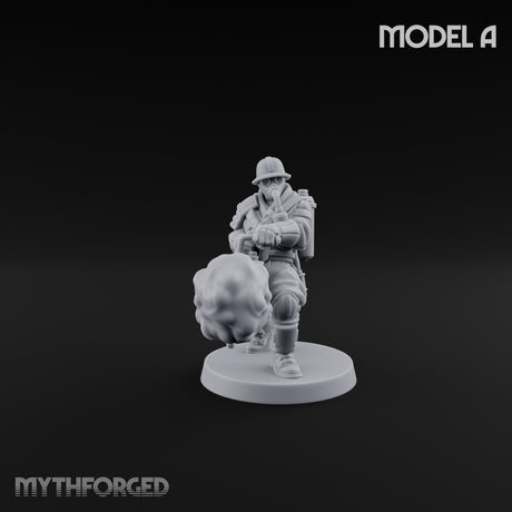 Flamer Rifle Advancing Shogunate Yeoman A gallery 9