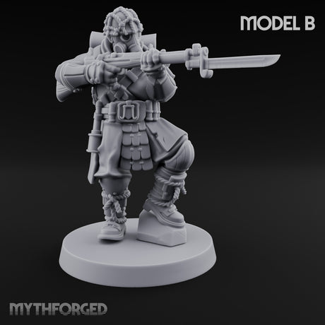 Flamer Rifle Advancing Shogunate Yeoman B gallery 2