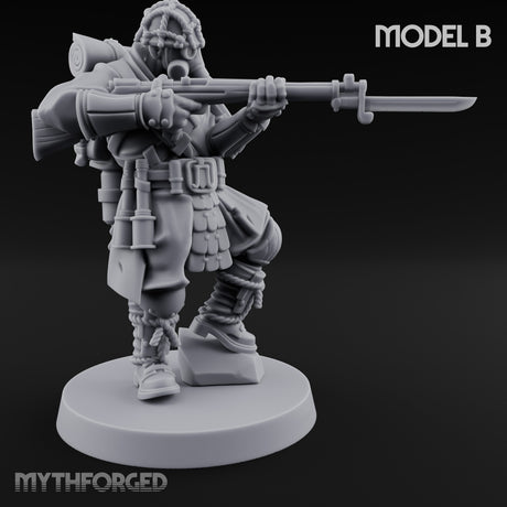 Flamer Rifle Advancing Shogunate Yeoman B gallery 3