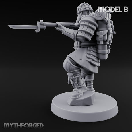 Flamer Rifle Advancing Shogunate Yeoman B gallery 7
