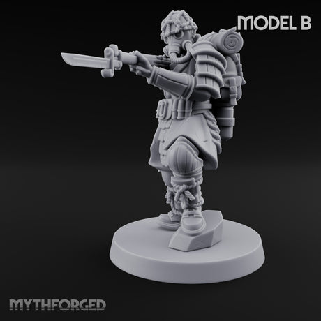 Flamer Rifle Advancing Shogunate Yeoman B gallery 8