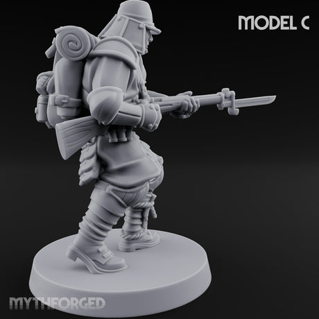 Flamer Rifle Advancing Shogunate Yeoman C gallery 4