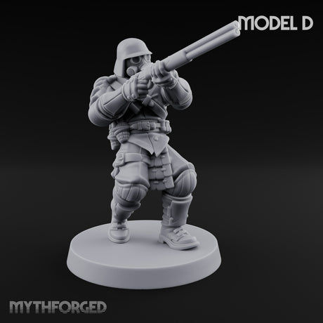 Flamer Rifle Advancing Shogunate Yeoman D gallery 2