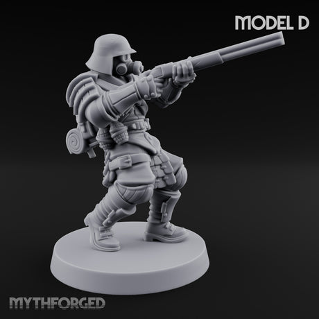 Flamer Rifle Advancing Shogunate Yeoman D gallery 3